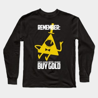 Bill Cipher's philosophy Long Sleeve T-Shirt